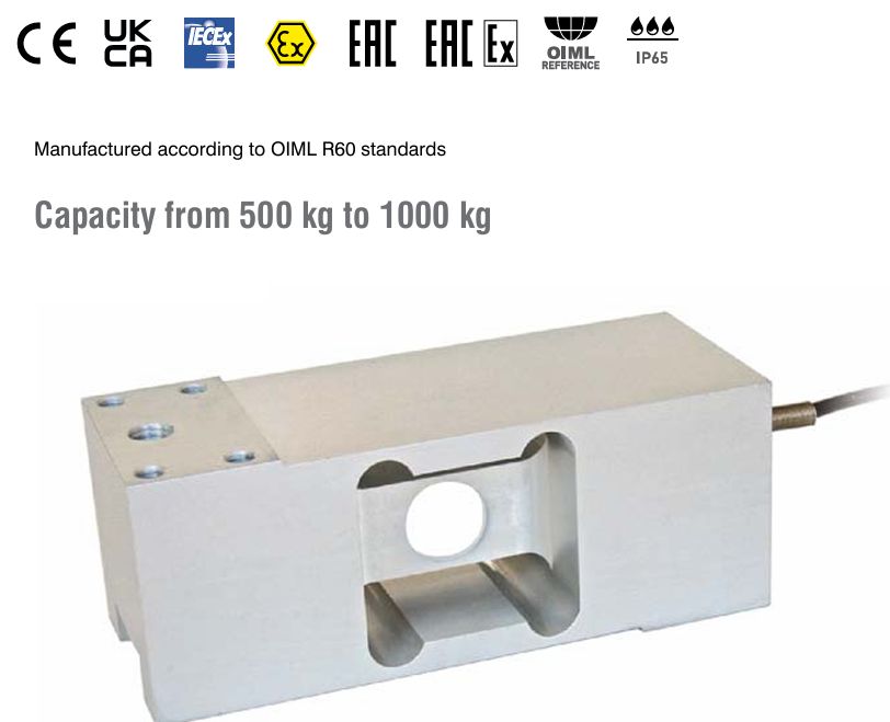 LAUMAS AR-EX ATEX  분진방폭 +본질안전방폭 로드셀