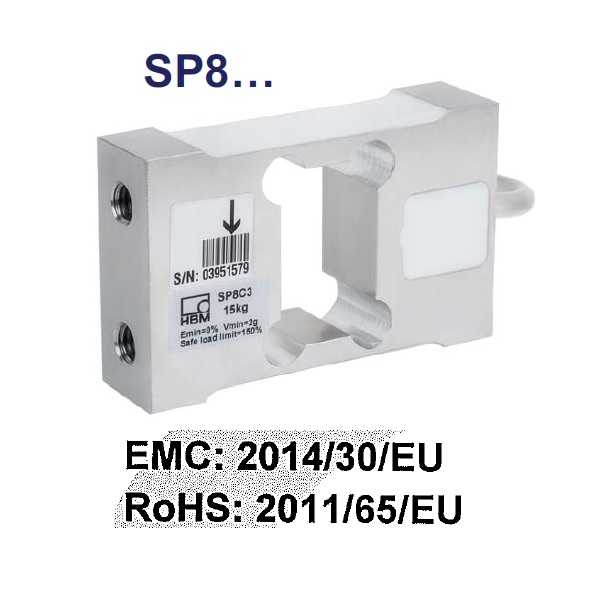 HBM SP8 오프 센터(off-center: 중심 이탈) 하중 보정 기능 Loadcell