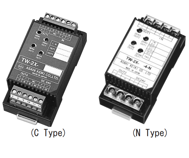WAYANABE TW-2X DC신호변환기 1입력 2 출력 아이솔레이터(DC 전원)-단종 TW-2XA로 대체