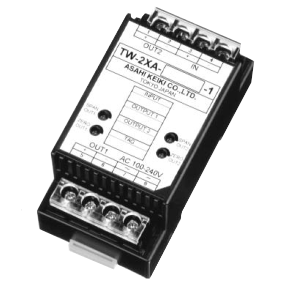 WAYANABE TW-2XA DC신호변환기 1입력 2 출력 아이솔레이터 (AC 전원)