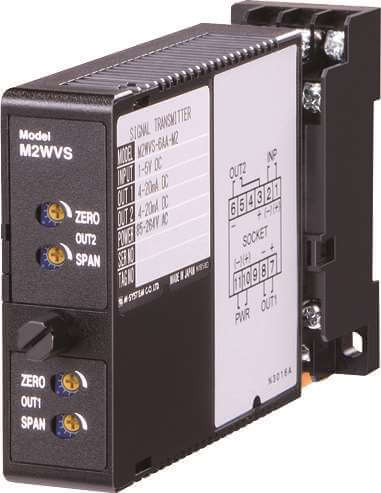 M-SYSTEM M2WVS DC신호변환기 1입력 2 출력 아이솔레이터