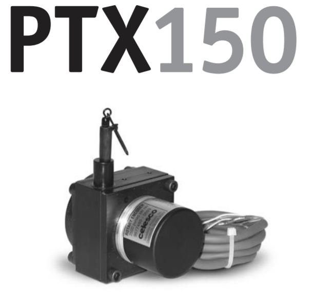 PTX150 Celesco 중거리 케이블 연장 위치 변환기