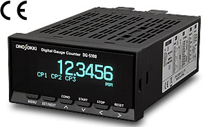 ONO SOKKI DG-5100  고해상도 다기능 디지털 게이지 카운터
