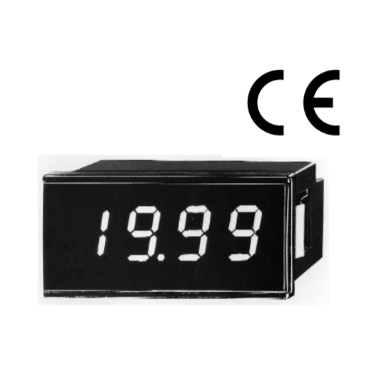 WATANABE AL-213 ：  2 선식 DC 전류계 24 × 48mm, Loop (전원 필요 없음)