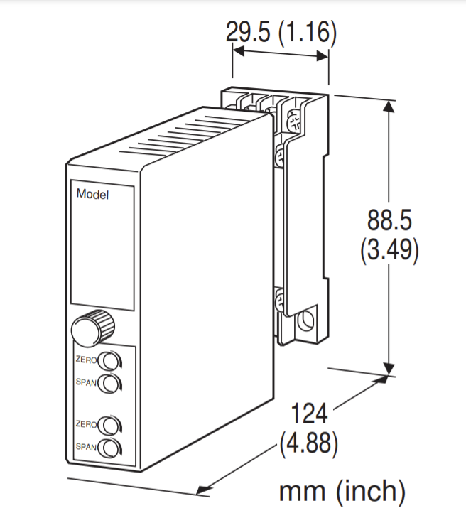 W2PE ： 2출력 PT 컨버터 (true RMS)