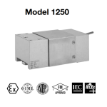 Tedea-Huntleigh 1250 Single point Loadcell