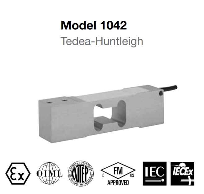 Tedea-Huntleigh 1042 Single point Loadcell 동적계량용