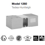 Tedea-Huntleigh 1260 Single point Loadcell