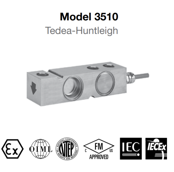 Tedea-Huntleigh 3510 호퍼,탱크스케일,Platform용 로드셀