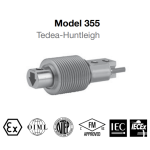 Tedea-Huntleigh MODEL 355 호퍼,탱크스케일,Platform용 로드셀