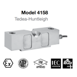 Tedea-Huntleigh 4158 Double-Ended Shear Beam