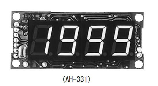 AH-331  모듈 유형 DC 전압계(3+1/2자리 표시)