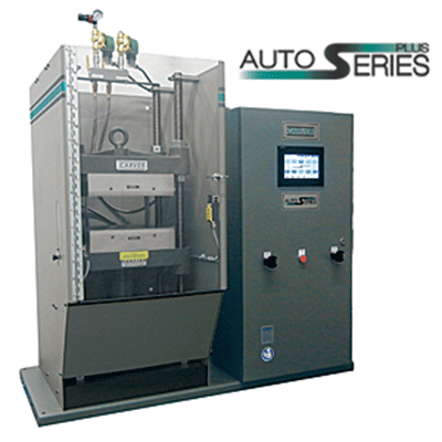 Carver 3892 AutoFour 1512PL 15 톤 자동 유압 가열 실험실 프레스