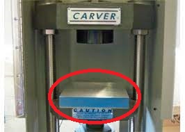 Carver 5021 KBr Buffer Plate