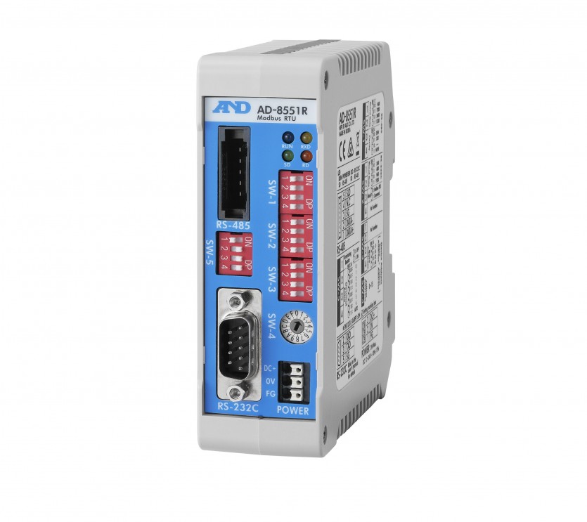 AD-8551R ： RS-232C 출력을 어드레스 부여 가능한 RS-485 / Modbus-RTU로 변환