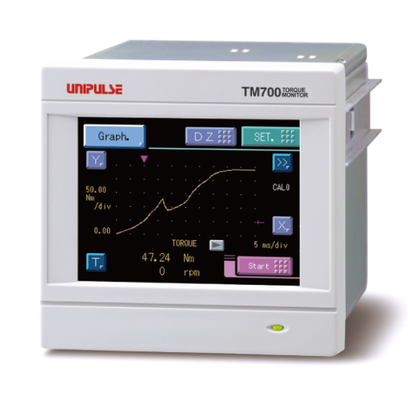 UNIPULSE TM700 UTMⅡ/UTMV용 토크센서 그래픽 인디케이터