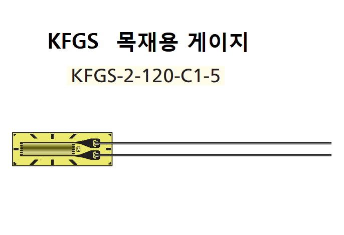 KYOWA KFGS 목재용 게이지