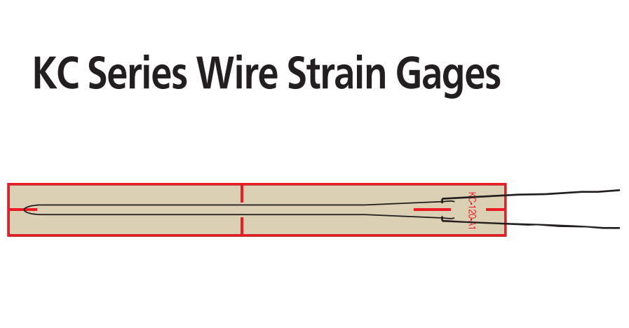 KYOWA KC Series Wire Strain Gages