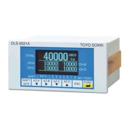 TOYO SOKKI DLS-5031A 4채널 저속형 인디케이터 (현재 생산중지)