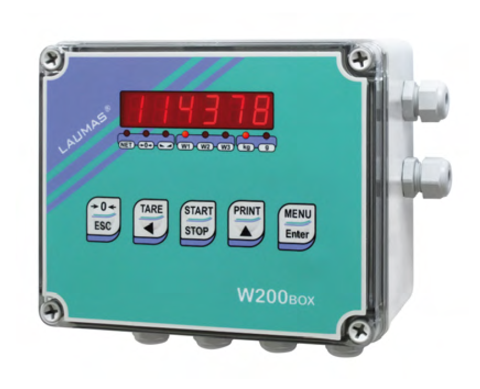 LAUMAS W200BOX (ATEX) 본질안전방폭/분진방폭 인디케이터