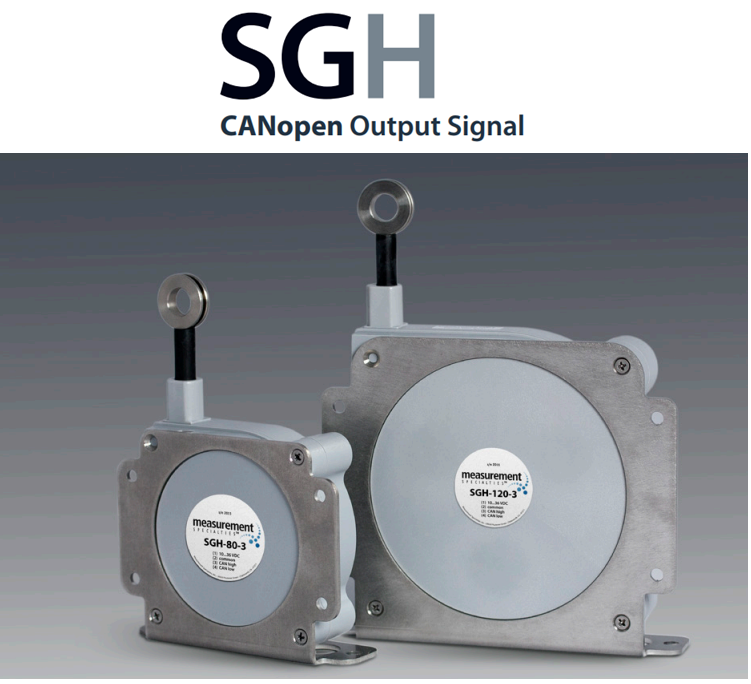 CELESCO SGH 위치 변환기 / CANopen Output Signal용