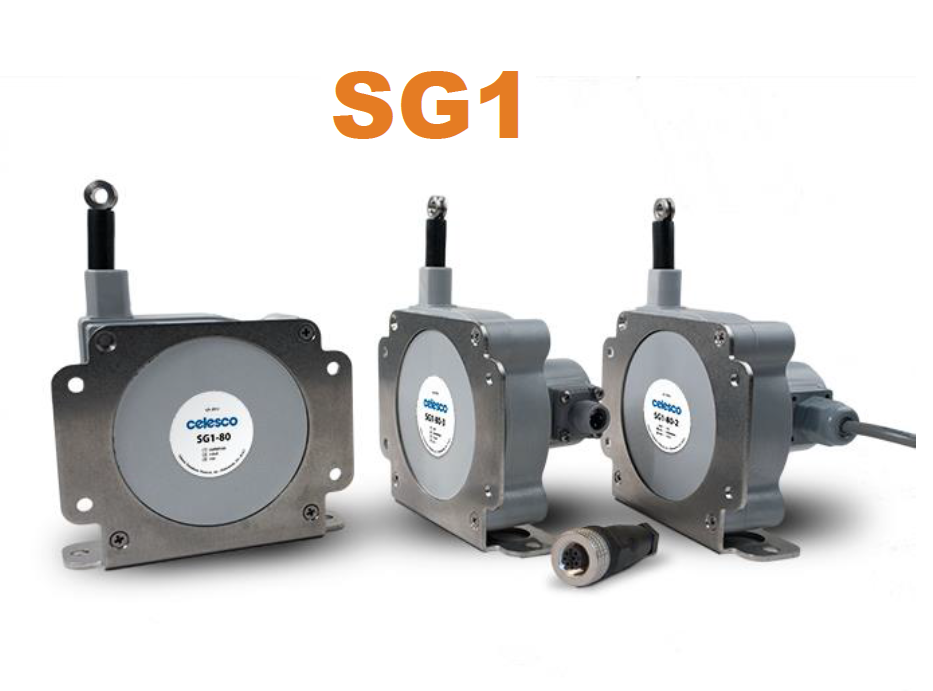 Celesco SG1 potentiometer 출력 위치 IP67 방수형 WIRE 변위계