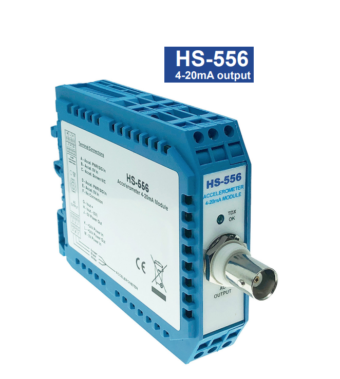 Hansford HS-556 | 진동 모듈(4-20mA, g 출력)/ 속도, 가속도 출력