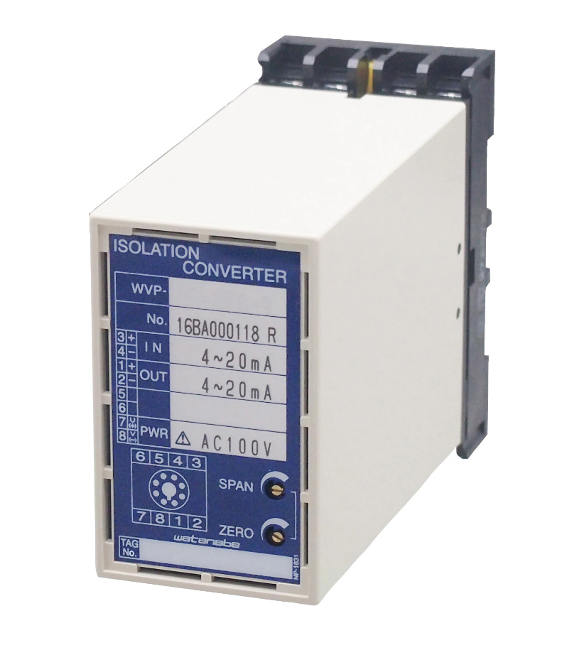WATANABE WVP-PA/WVP-PAD ：RTD 온도 변환기(응답 시간:200ms, 비절연)