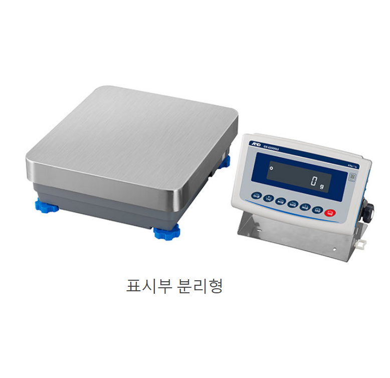 AND GX-L 시리즈 내부 분동에 의한 중량보정 - 자동자가 교정 기능(GP단종 대체품)