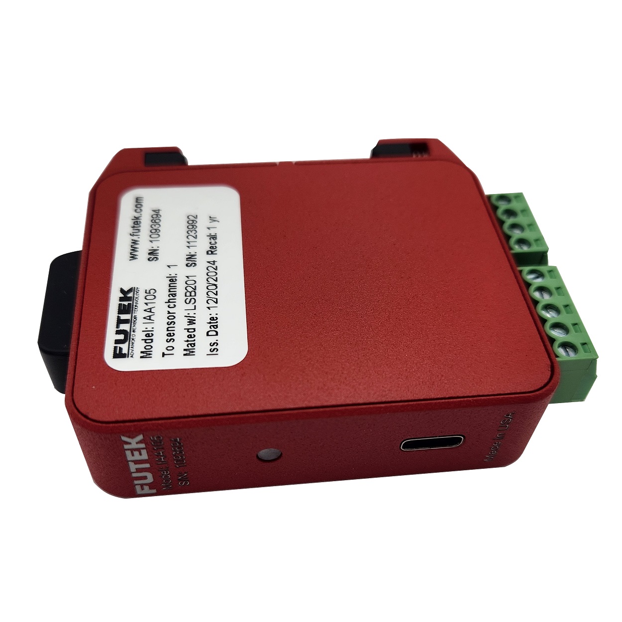 FUTEK IAA105 디지털 증폭기 / 최대 ±10VDC 증폭