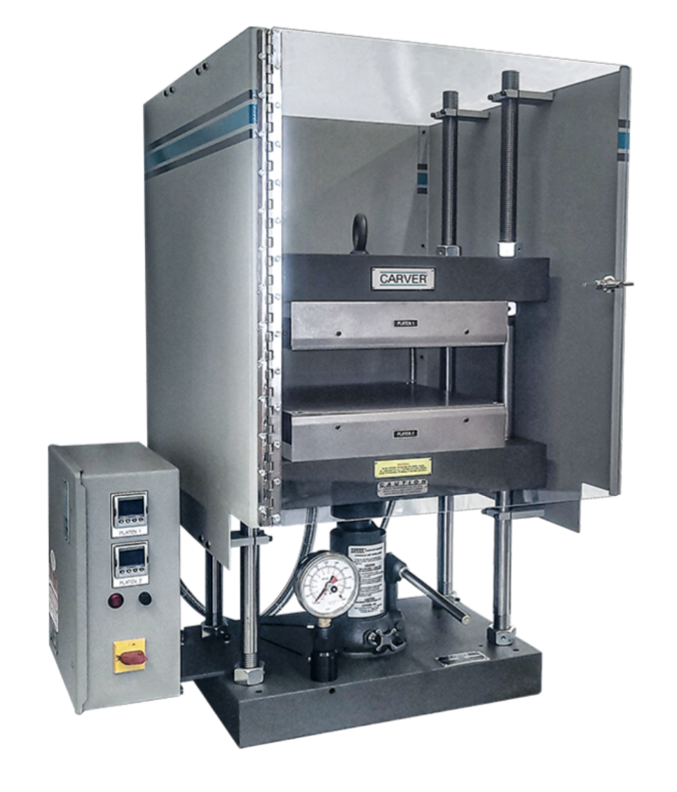 Carver press  6130 /  MODEL 30-15H 수동 가열 유압프레스