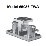 Sensortronics 65086-TWA Sanimount Weigh Module