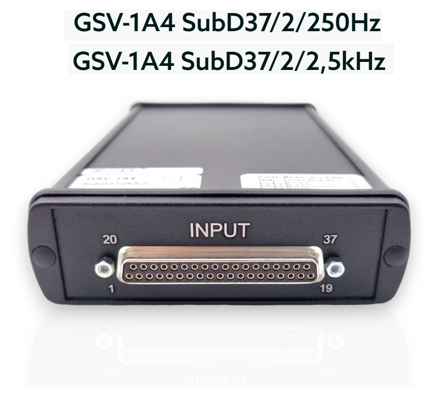 Me ßsysteme GSV-1A4 SubD37/2 4채널증폭기