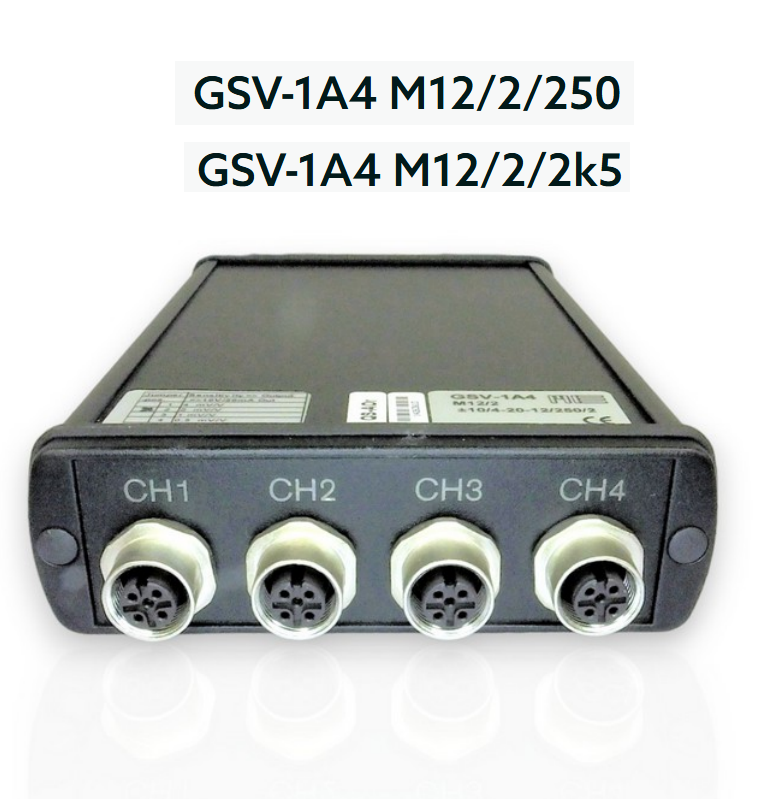 Me ßsysteme GSV-1A4 M12 4채널증폭기