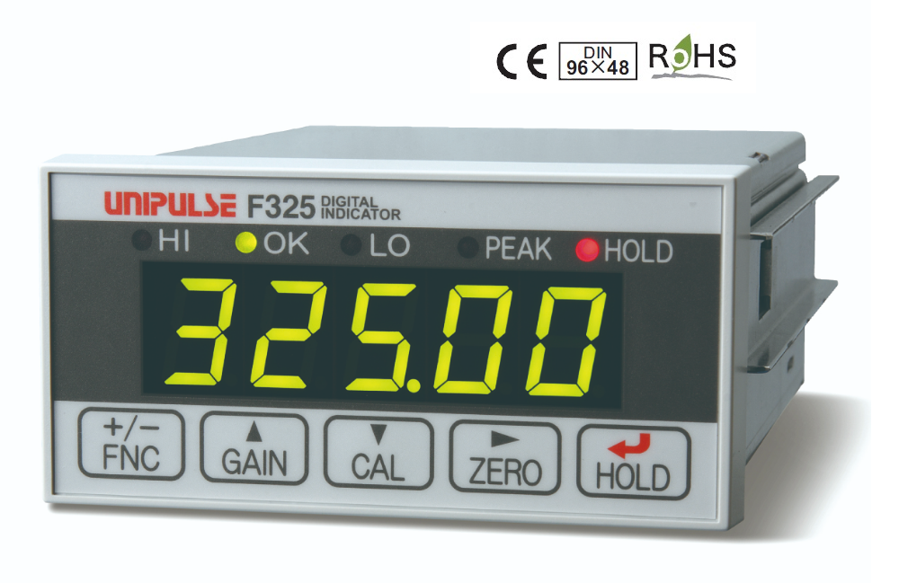 UNIPLUSE F345 FORCE 측정용 Indicator