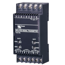 M-SYSTEM W5TS 써머커플  1입력 2출력 절연 온도 변환기