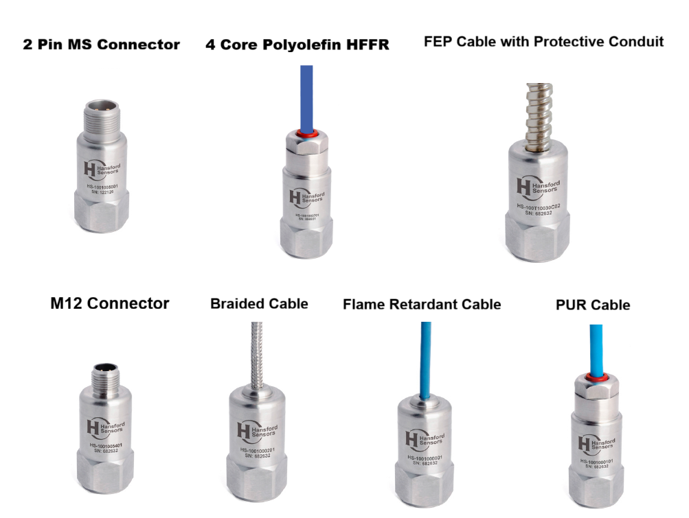 Hansford HS-100 |  산업용 ICP® 범용 가속도계