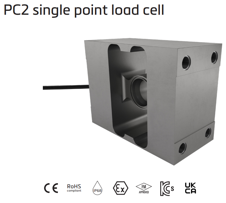 FLINTEC PC2 Single point Loadcell(한국방폭인증 있음)