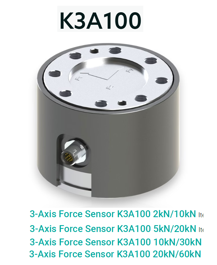 Me ßsysteme K3A100 소형 3축로드셀