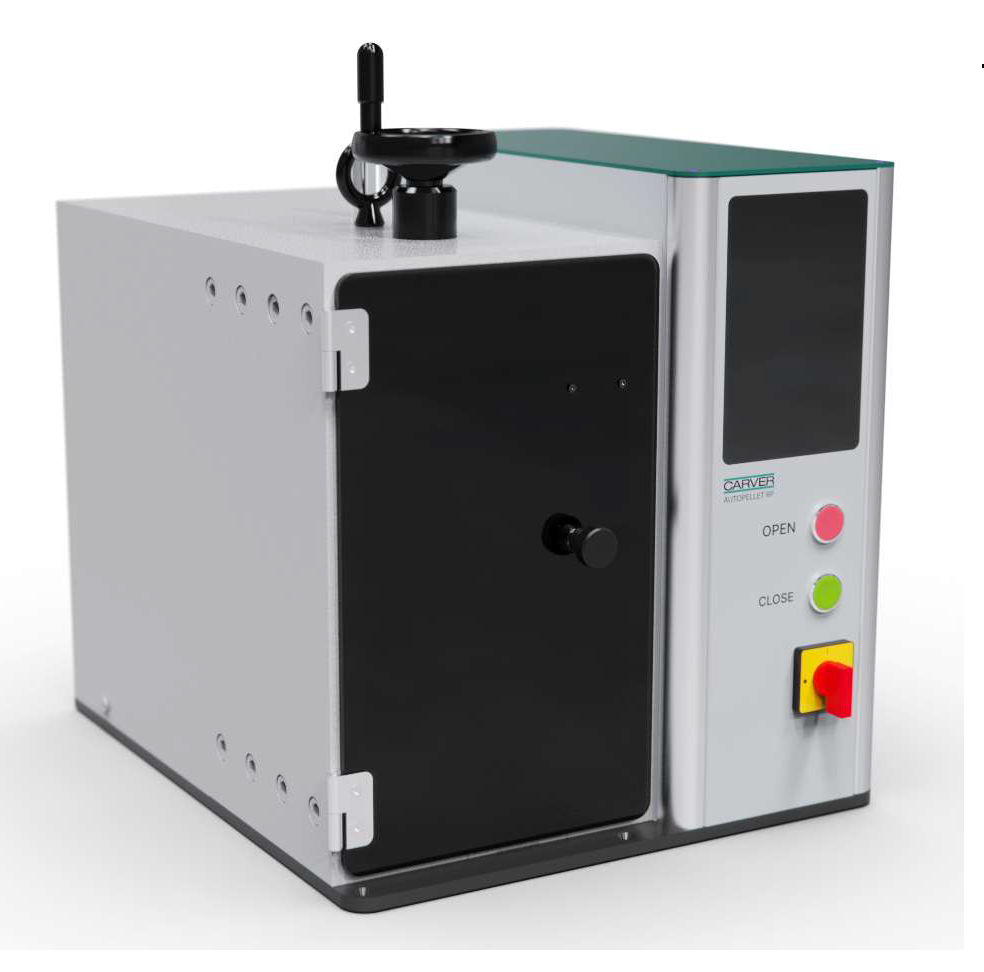Carver 3887RP.L 실험실용 자동 유압 AutoPellet 프레스(25톤)